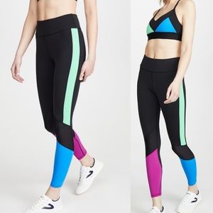 Alala Color Reef Color Block Running Leggings